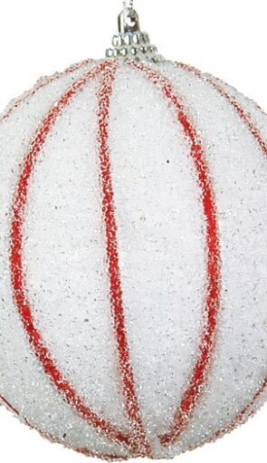 Πλαστική Χριστουγεννιάτικη Μπάλα 8cm