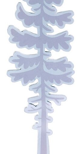 Ξύλινο Επιτραπέζιο Χριστουγεννιάτικο Στολίδι 5 x 8 x 27(h)cm