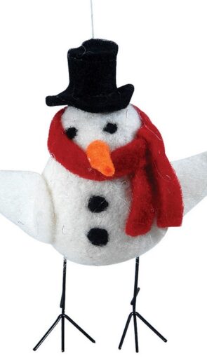 Κρεμαστό Χριστουγεννιάτικο Στολίδι Φενιζόλ 8 x 13 x 7(h)cm