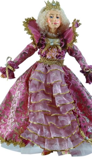 Λούτρινος Διακοσμητικός Αρλεκίνος Κορίτσι 20 x 26 x 50(h)cm