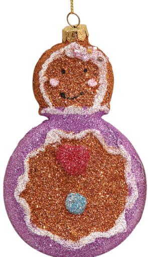 Κρεμαστό Ζαχαρωτό Χριστουγεννιάτικο Στολίδι 2 x 7 x 13(h)cm