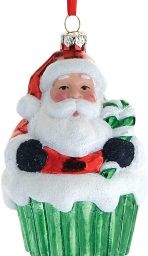 Κρεμαστό Ζαχαρωτό Χριστουγεννιάτικο Στολίδι 7 x 7 x 11(h)cm