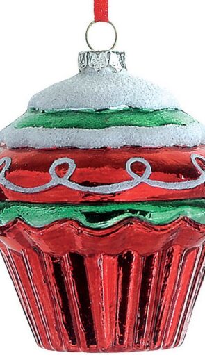 Κρεμαστό Ζαχαρωτό Χριστουγεννιάτικο Στολίδι 8 x 7 x 8(h)cm