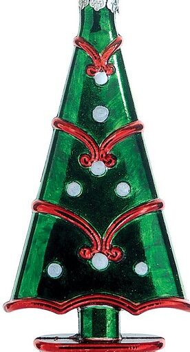 Κρεμαστό Ζαχαρωτό Χριστουγεννιάτικο Στολίδι 2 x 6 x 14(h)cm