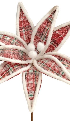 Χριστουγεννιάτικο Διακοσμητικό Λουλούδι 29cm