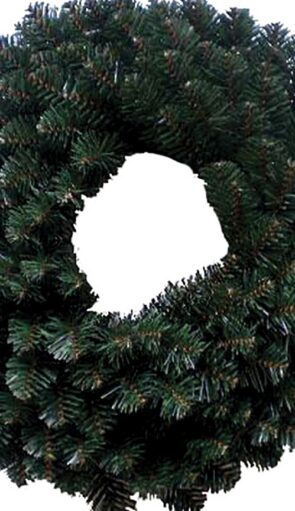 Πράσινο Χριστουγεννιάτικο Στεφάνι Ø 90cm