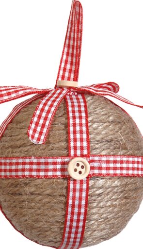 Πλαστική Χριστουγεννιάτικη Μπάλα 8cm