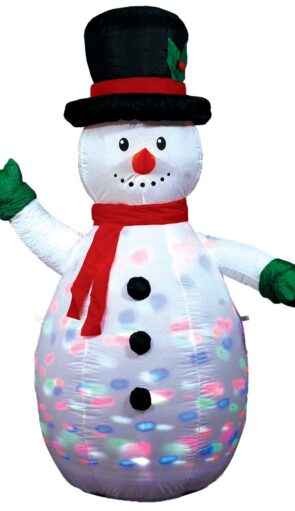 Φουσκωτός Χιονάνθρωπος Με Φώς Ip44 , 180cm