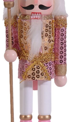 Ξύλινος Καρυοθράυστης με γένεια 8 x 6,5 x 30cm