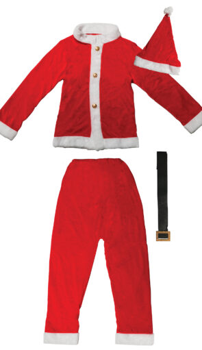 Παιδική Χριστουγεννιάτικη Στολή Άγιου Βασίλη 8 Εώς 10 Χρονών