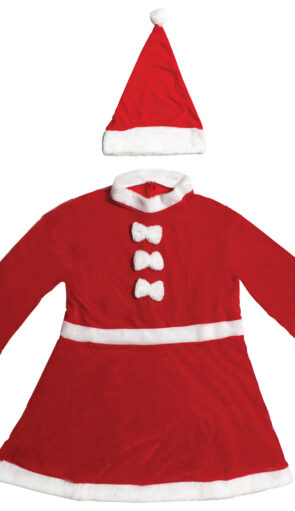 Γυναικεία Χριστουγεννιάτικη Στολή Άγιου Βασίλη 18 Εώς 40 Χρονών
