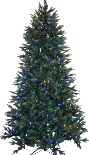 Χριστουγεννιάτικο Δέντρο Με Λαμπάκια Led RGB Με Δυνατότητα Αλλαγής Χρώματος Και Προγράμματος 240cm