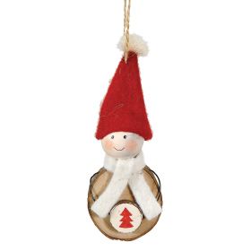 Κρεμαστά Ξύλινα Στολίδια