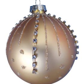 Χάλκινες-Καφέ Χριστουγεννιάτικες Μπάλες