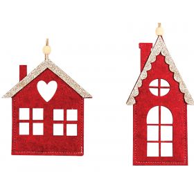 Πάνινα Χριστουγεννιάτικα Στολίδια