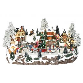 Optical - Καρουζέλ - Φωτιζόμενα Σπιτάκια