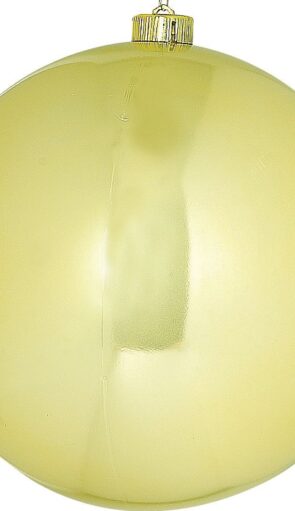 Χρυσή Περλέ Χριστουγεννιάτικη Μπάλα Διακόσμησης 30cm