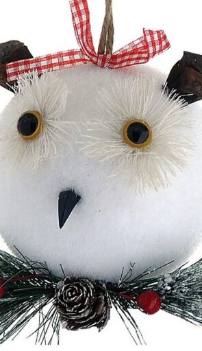 Πλαστική Χριστουγεννιάτικη Μπάλα 8cm