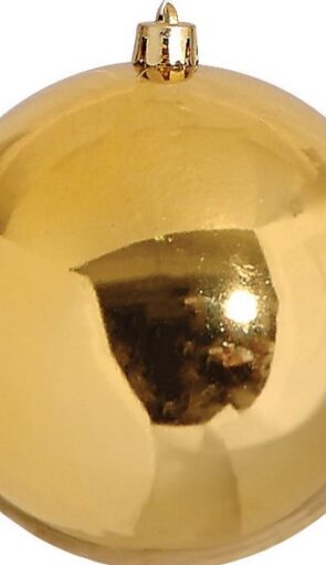 Χρυσή Γυαλιστερή Διακοσμητική Μπάλα 20cm