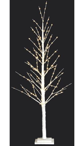 Led Φωτιζόμενο Χριστουγεννιάτικο Δέντρο Με 184Led Και Θερμό Φωτισμό 150(h)cm