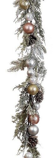 Στολισμένη Χριστουγεννιάτικη Γιρλάντα 150 x 20cm