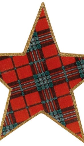 Επιτραπέζιο Χριστουγεννιάτικο Διακοσμητικό Αστέρι 2,5 x 16 x 16(h)cm