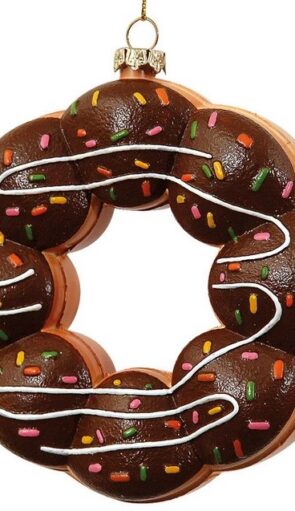 Κρεμαστό Ζαχαρωτό Χριστουγεννιάτικο Στολίδι  3 x 10 x 10(h)cm