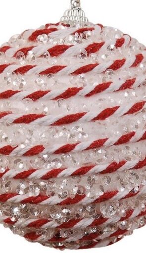 Πλαστική Χριστουγεννιάτικη Μπάλα 10cm