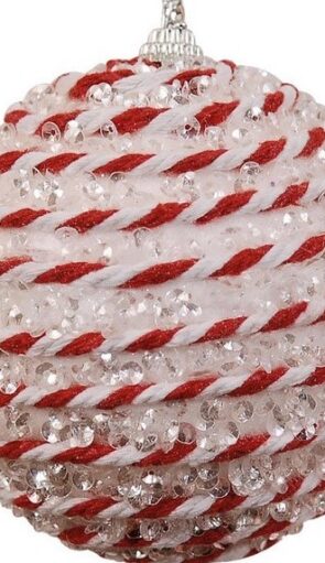 Πλαστική Χριστουγεννιάτικη Μπάλα 8cm