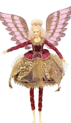 Κεραμικό Επιδαπέδιο Διακοσμητικό Στολίδι Νεράιδα 67 x 20 x 67(h)cm