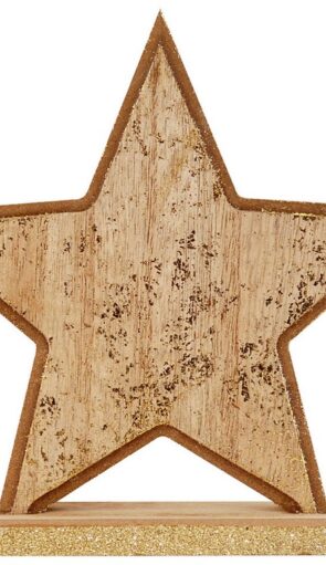 Επιδαπέδιο Χριστουγεννιάτικο Διακοσμητικό Αστέρι 5 x 19 x 20(h)cm