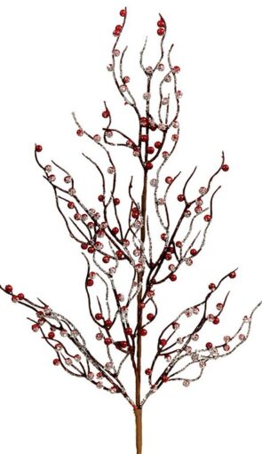 Χριστουγεννιάτικο Διακοσμητικό Κλαδί Γκί 80cm