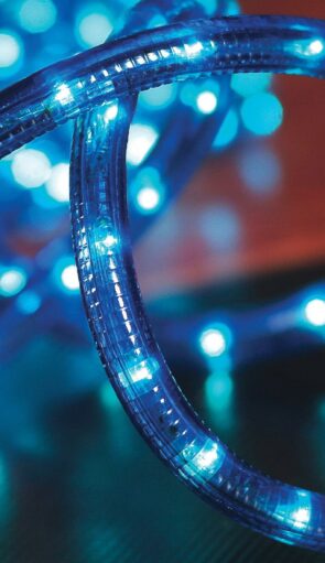 Gs Μπλέ Φωτοσωλήνας Ip20 Με Πρόγραμμα ,10 Μέτρα ,Ø13mm - 3w