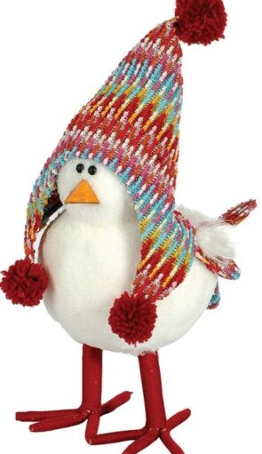 Λούτρινο Χριστουγεννιάτικο Διακοσμητικό 40(h)cm