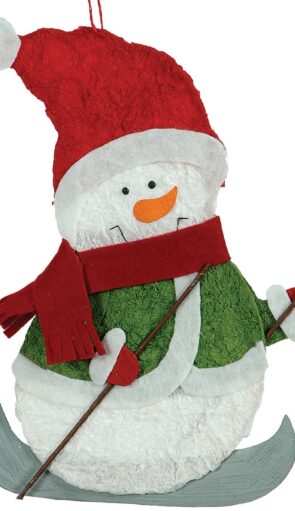 Πάνινο Κρεμαστό Χριστουγεννιάτικο Στολίδι 40cm