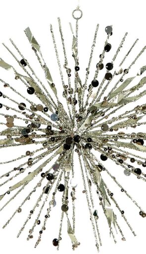 Κρεμαστό Μεταλλικό Χριστουγεννιάτικο Στολίδι 30cm