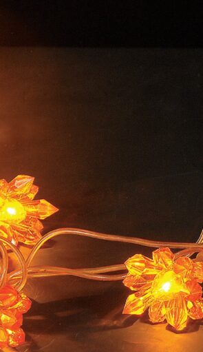 50 Λαμπάκια Με Ακρυλικά Σχέδια Και Πρόγραμμα, Απόστασης 9 Μέτρων