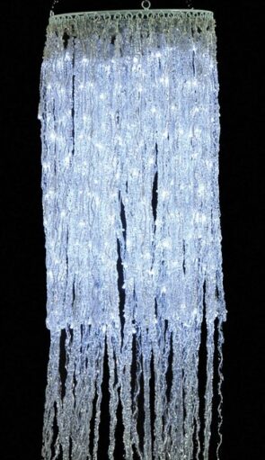 Φωτισμένος Ακρυλικός Πολυέλαιος Με Ψυχρό Φωτισμό 75 x 30cm