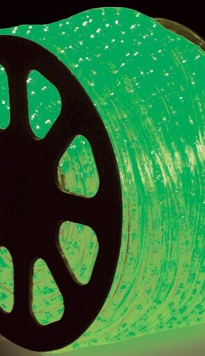 100 Μέτρα GS Σταθερός Φωτοσωλήνας Με Πράσινο Φωτισμό,Ø13mm - 3w