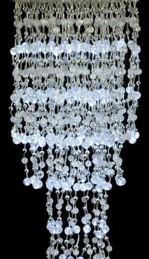 Χριστουγεννιάτικος Πολυέλαιος Με 268 Λαμπάλια Led ,75(H) x 30cm