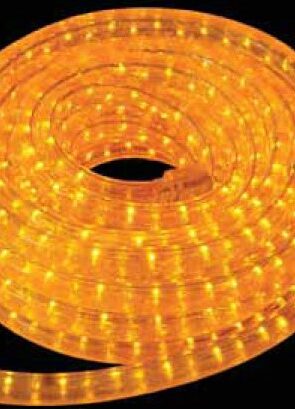 100 Μέτρα GS Σταθερός Φωτοσωλήνας Με Πορτοκαλί Φωτισμό,Ø13mm - 2w
