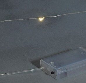 20Led Λαμπάκια Μπαταρίας Με Θερμό Φωτισμό 2 Μέτρα