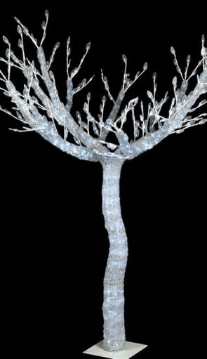 Led Φωτιζόμενο Χριστουγεννιάτικο Δέντρο Με 656 Led Λευκού Φωτισμού 150(h)cm