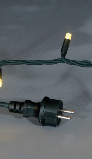 100Led Λαμπάκια Επεκτεινόμενα Με Πράσινο Καλώδιο/Θερμό Λαμπάκι ,Ip44 , 11,5 Μέτρα