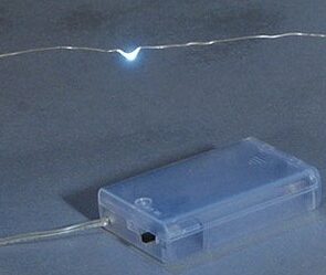 50Led Λαμπάκια Μπαταρίας Με Ψυχρό Φωτισμό 5 Μέτρα