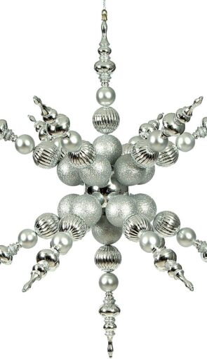 Πλαστική Χριστουγεννιάτικη Μπάλα Διακόσμησης 84cm