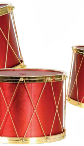 Κρεμαστά Χριστουγεννιάτικα Στολίδια 9,10 Και 11cm ,Σετ 3 Τεμαχίων