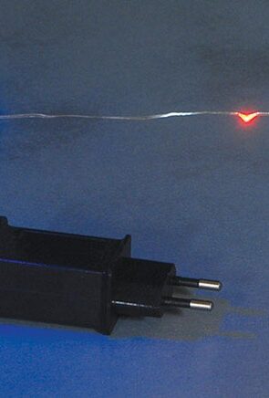 300Led Λαμπάκια Copper Πολύχρωμου Φωτισμού Με Μετασχηματιστή ,30 Μέτρα