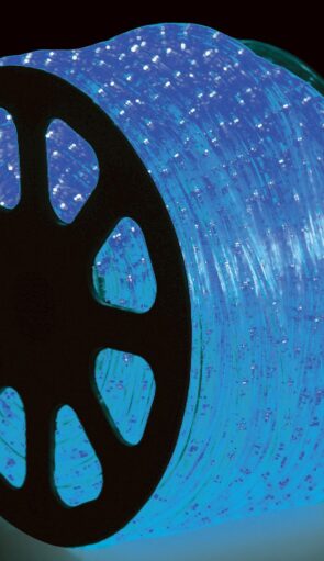 100 Μέτρα Led Φωτοσωλήνας Με Μπλέ Φωτισμό ,Ø12mm-2w,IP44