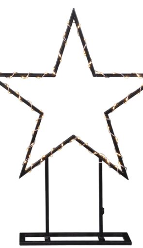 Μεταλλικό Φωτιζόμενο Αστέρι Με 100Led Φωτάκια Copper Θερμού Φωτισμού 8 Προγράμματα Με usb 47 x 61cm